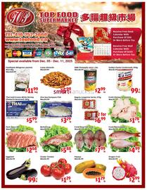 Top Food Supermarket flyer week 49 Page 1