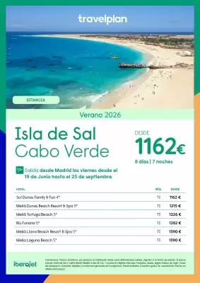 Catálogo Travelplan (válido hasta el 25-09)