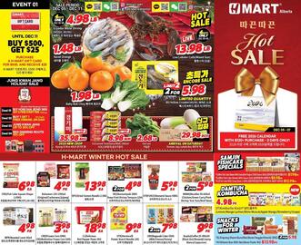 H-Mart flyer Page 1