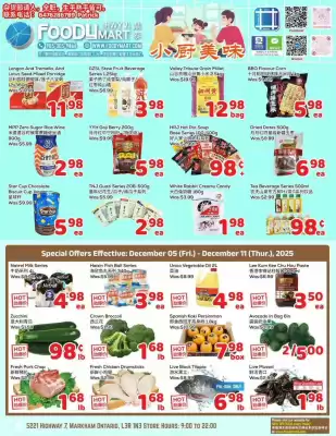 Foody Mart flyer (valid until 11-12)