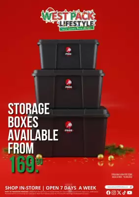 West Pack Lifestyle catalogue (valid until 18-01)