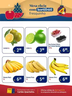 Catálogo Quartetto Supermercados (válido até 7-12)