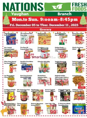 Nations Fresh Foods flyer (valid until 11-12)