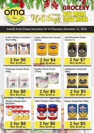 Oma Fresh Foods flyer week 49 Page 5