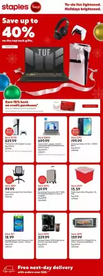 Staples flyer