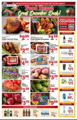 Food Depot weekly ad (valid until 7-12)