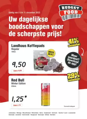 Budget Food folder (geldig t/m 11-12)