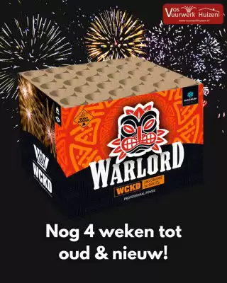 Vuurwerk Huizen folder (geldig t/m 31-12)