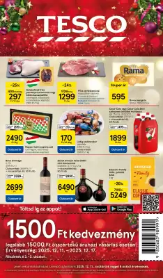 Tesco akciós újság (érvényes eddig: 17-12)