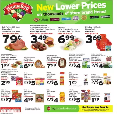 Hannaford flyer (valid until 13-12)