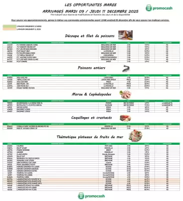 Catalogue Promocash (valable jusqu'au 11-12)