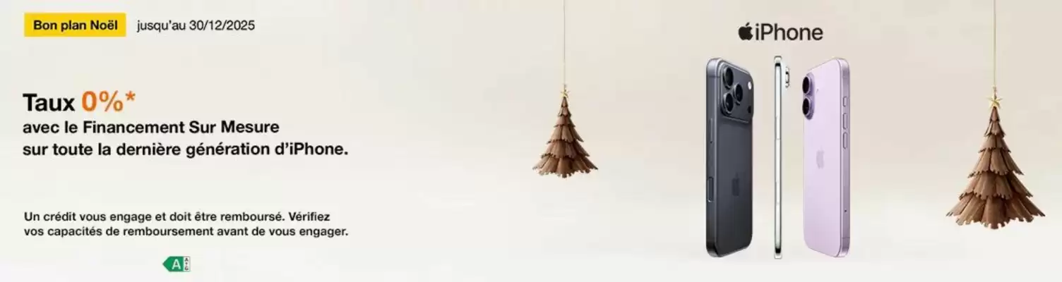 Catalogue Orange (valable jusqu'au 30-12)