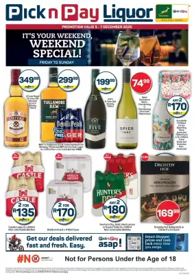 Pick n Pay Liquor catalogue (valid until 7-12)
