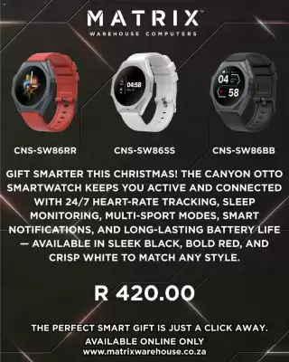 Matrix Warehouse catalogue (valid until 10-12)