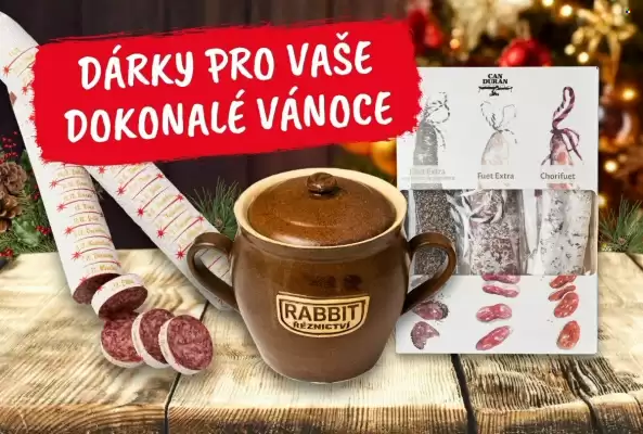 RABBIT řeznictví leták