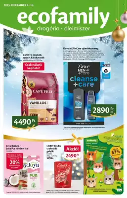 EcoFamily akciós újság (érvényes eddig: 16-12)