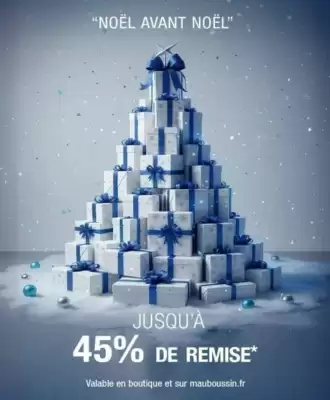 Catalogue Mauboussin (valable jusqu'au 14-12)