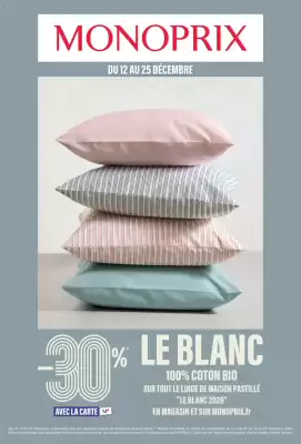 Catalogue Monoprix (valable jusqu'au 25-12)