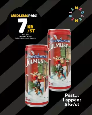 Hemmakväll reklamblad (giltig till och med 14-12)