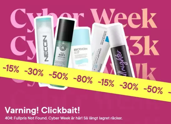 Lyko reklamblad (giltig till och med 19-12)