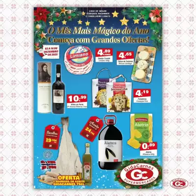 Folheto GidaCarnes Supermercados (válido até 16-12)