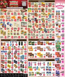 Carnicerias Jimenez weekly ad week 49 Page 1