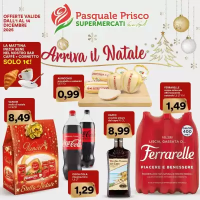 Volantino Supermercati Pasquale Prisco (valido fino al 14-12)