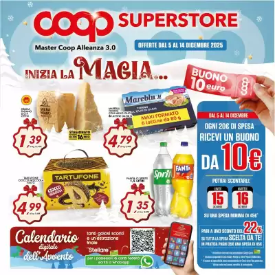 Volantino Coop Master Alleanza 3.0 (valido fino al 14-12)