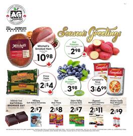 AG Foods flyer week 49 Page 1