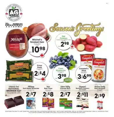 AG Foods flyer (valid until 11-12)