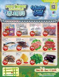 Food Depot Supermarket flyer week 49 Page 1
