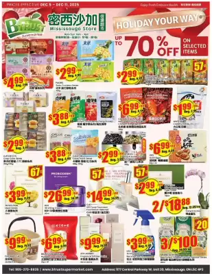 Btrust Supermarket flyer (valid until 11-12)