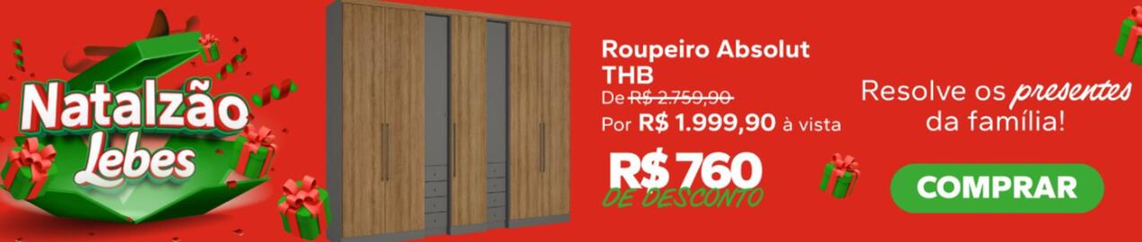 Folheto Lojas Lebes Página 1