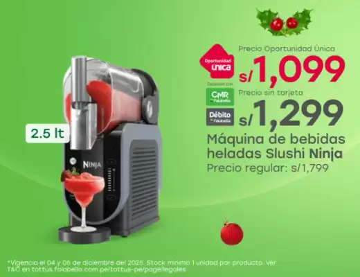 Catálogo Tottus (válido hasta 5-12)