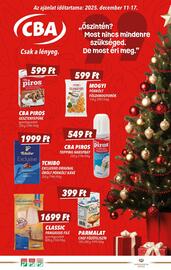 CBA akciós újság hét 50 Oldal 1