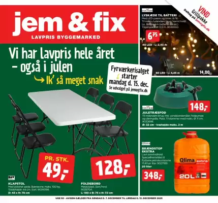 Jem & fix tilbudsavis (gælder indtil 14-12)