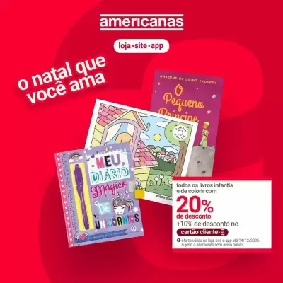 Encarte Lojas Americanas (válido até 14-12)