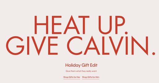 Calvin Klein leták Strana 1