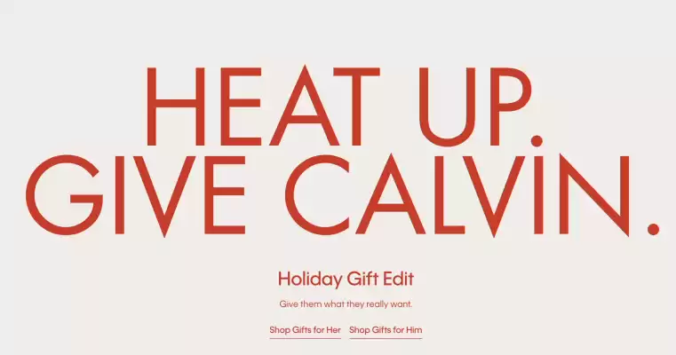 Calvin Klein leták (platné do 15-12)