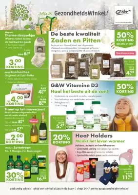 Gezond & Wel folder (geldig t/m 4-01)