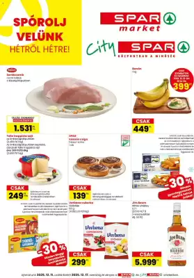 Spar Market akciós újság