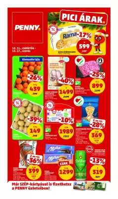 PENNY akciós újság (érvényes eddig: 14-12)