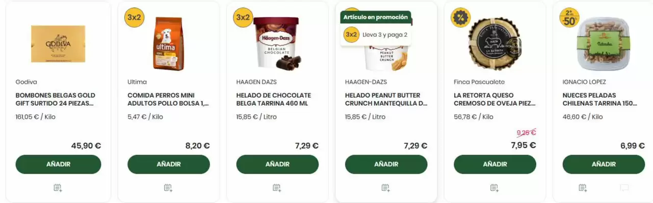 Folleto Supermercados Sánchez Romero (válido hasta el 18-12)