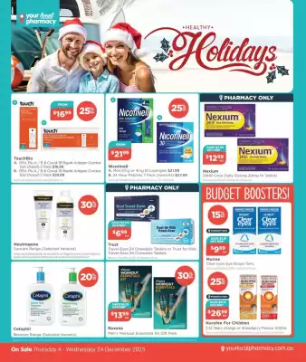 Your Local Pharmacy catalogue (valid until 24-12)