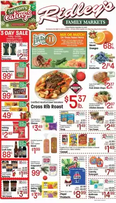 Ridley's Family Markets weekly ad (valid until 8-12)