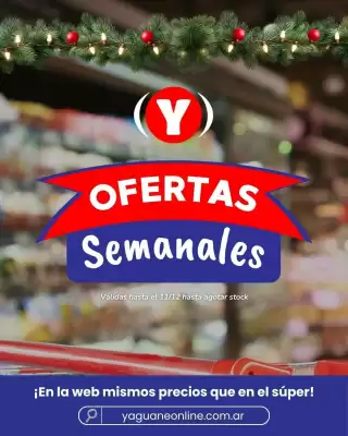 Catálogo Yaguane Supermercados (válido hasta 11-12)