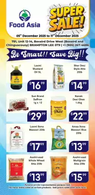 FoodAsia flyer (valid until 31-12)