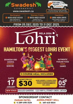 Swadesh Supermarket flyer (valid until 31-12)