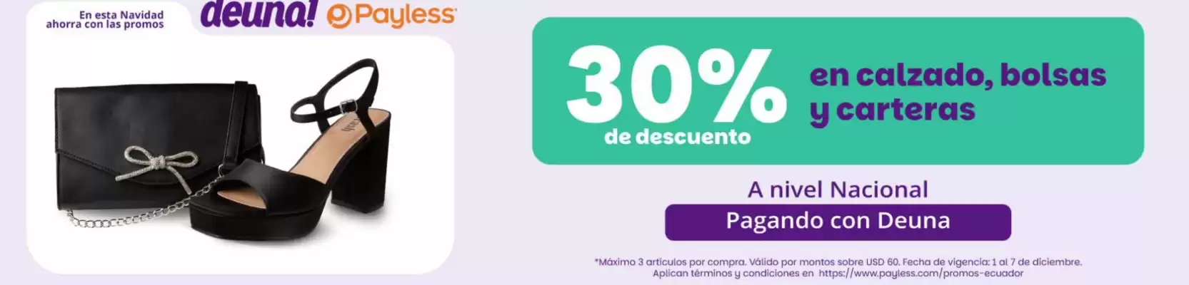 Catálogo Payless (válido hasta 31-12)