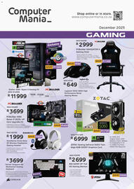 Computer Mania catalogue Page 1